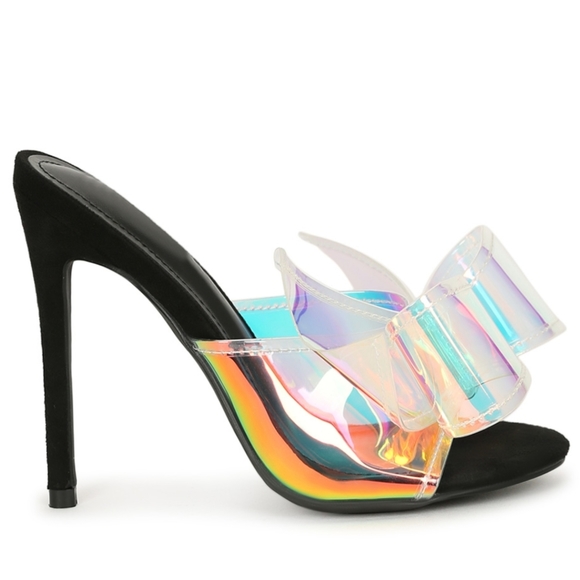 💞6, 7, 8 💞 Cinderella multicolored clear HEELS- - Picture 5 of 10